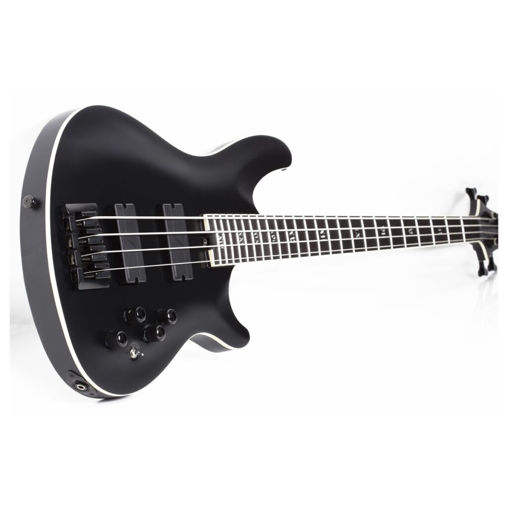 Schecter SLS Evil Twin-4 Bass Satin Black