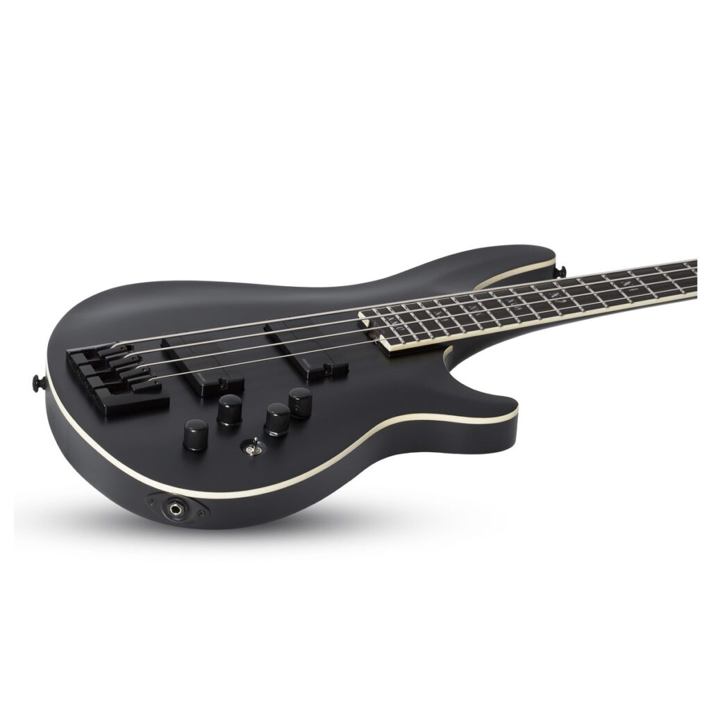 Schecter SLS Evil Twin-4 Bass Satin Black
