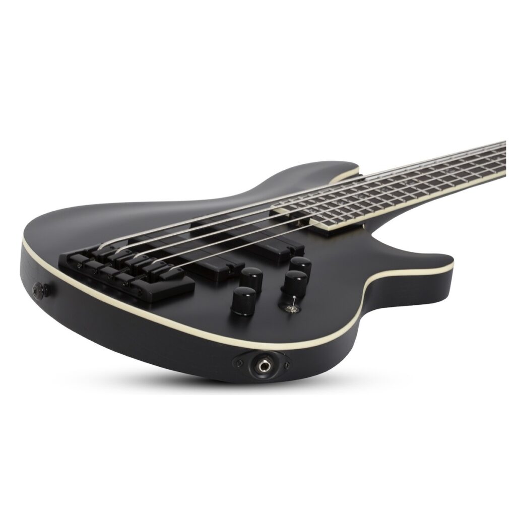 Schecter SLS Evil Twin-5 Bass Satin Black