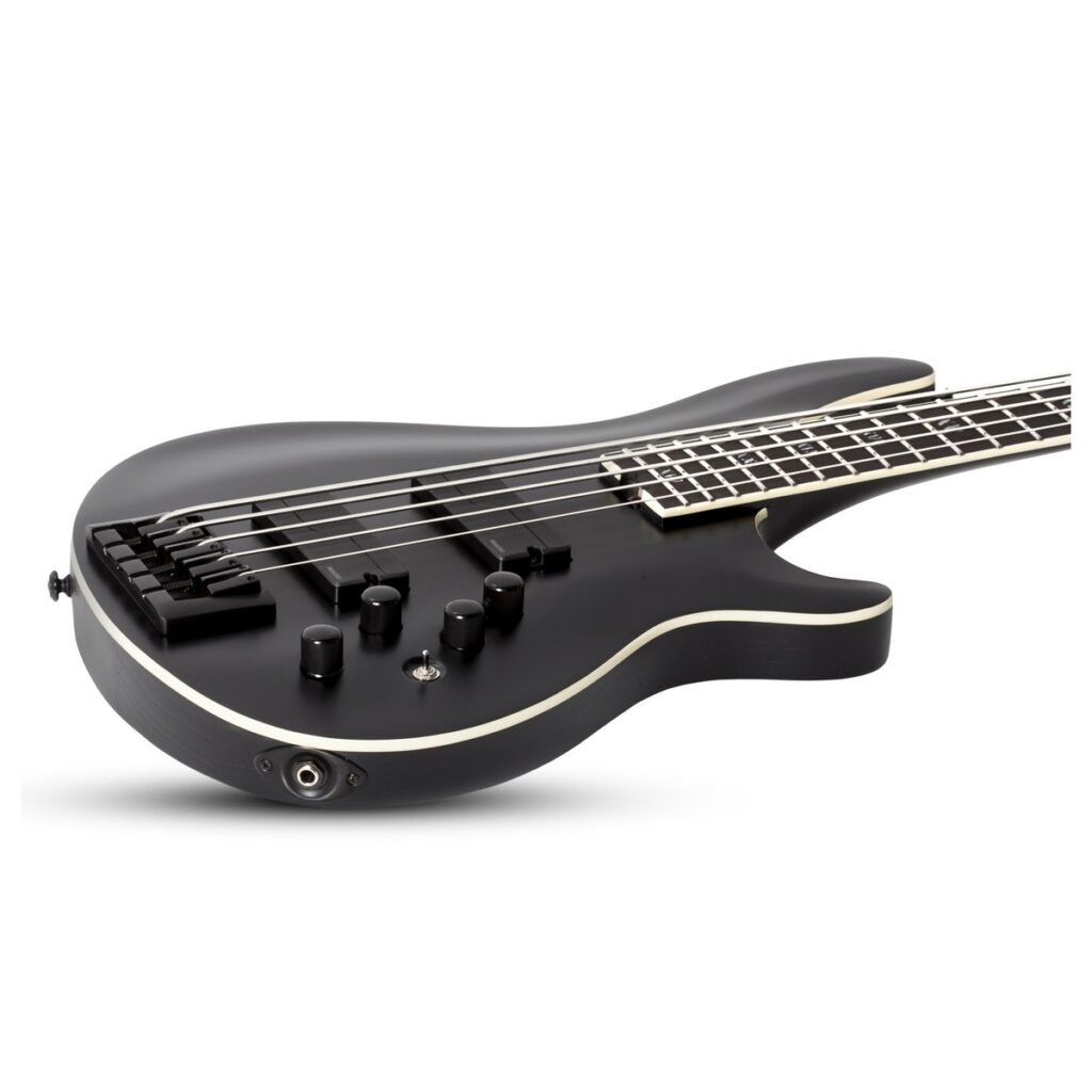 Schecter SLS Evil Twin-5 Bass Satin Black