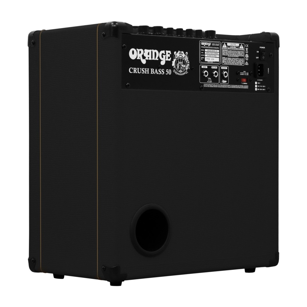 Orange Crush Bass 50 Combo Black