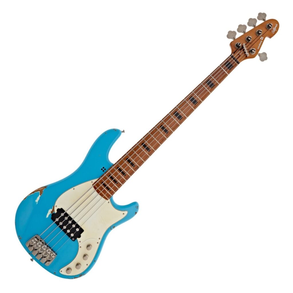 Sandberg California VM 5-String Hardcore Aged Marley Blue