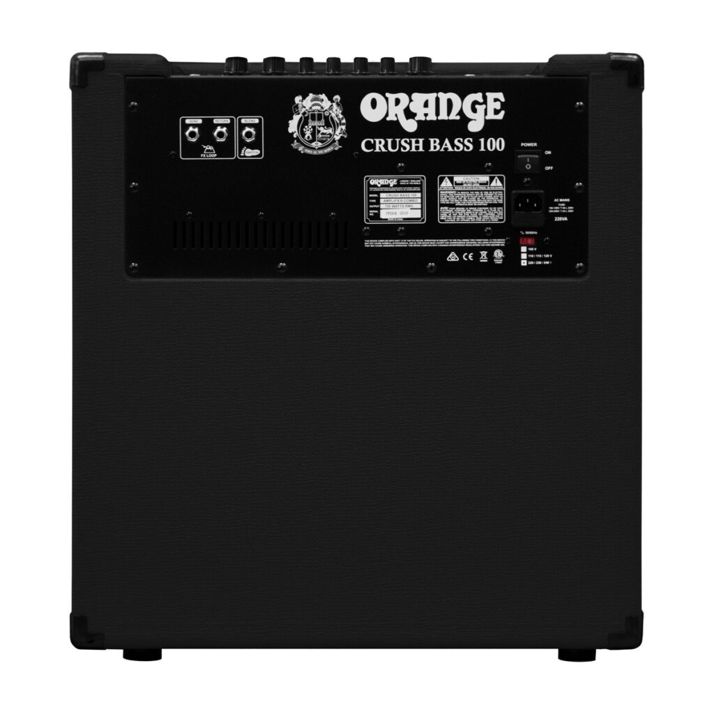 Orange Crush Bass 100 Combo Black