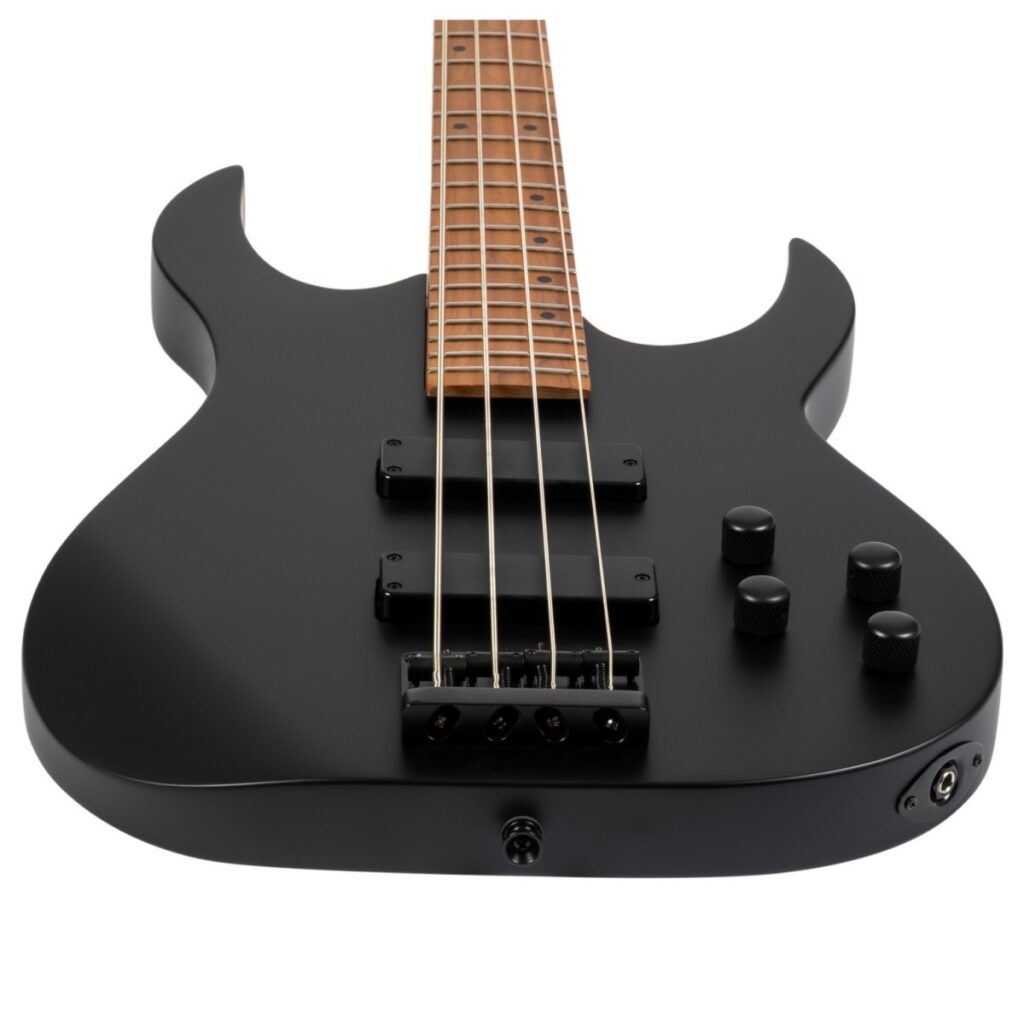 Spira Guitars B-400 MBK Bass Satin Black
