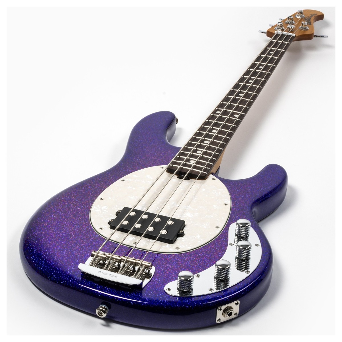 Music Man StingRay Special Violet Sparkle Burst
