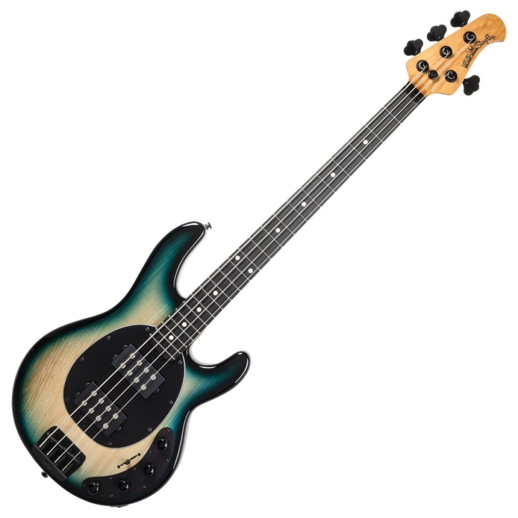 Music Man StingRay Special HH Mean Blue Burst