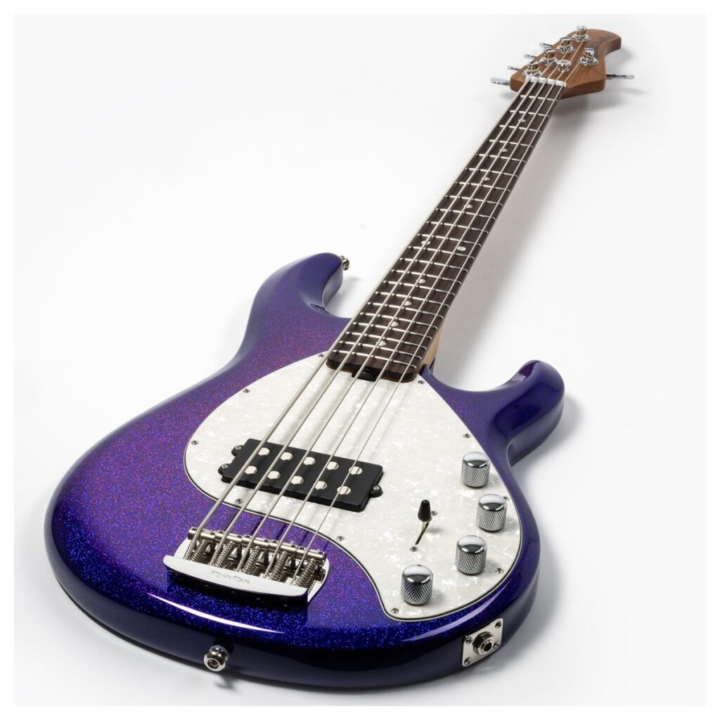 Music Man StingRay Special 5 Violet Sparkle Burst