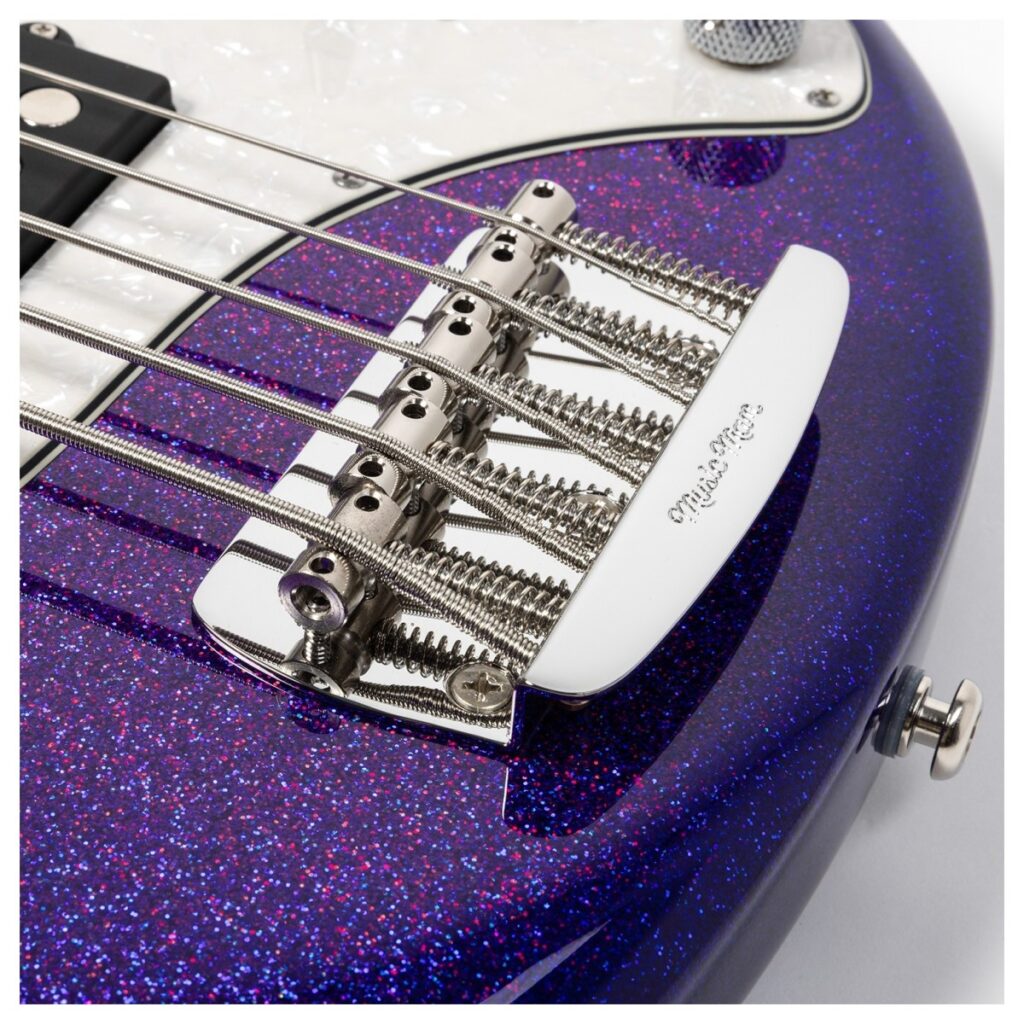 Music Man StingRay Special 5 Violet Sparkle Burst