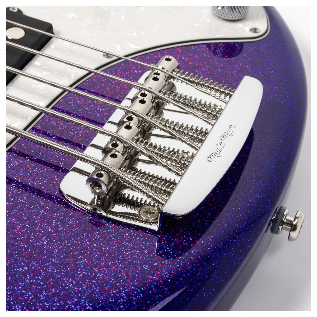 Music Man StingRay Special 5 Violet Sparkle Burst