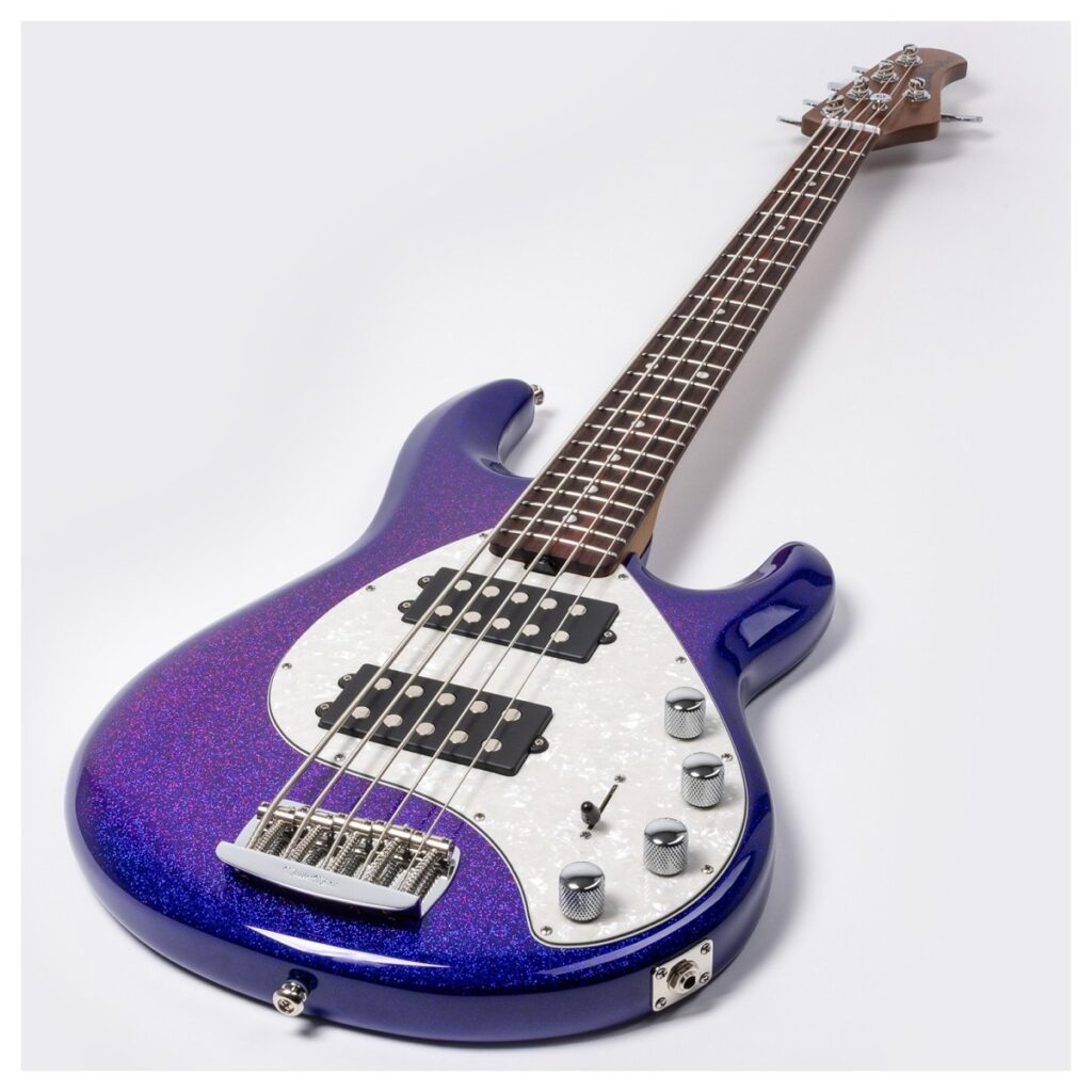 Music Man StingRay Special 5 HH Violet Sparkle Burst