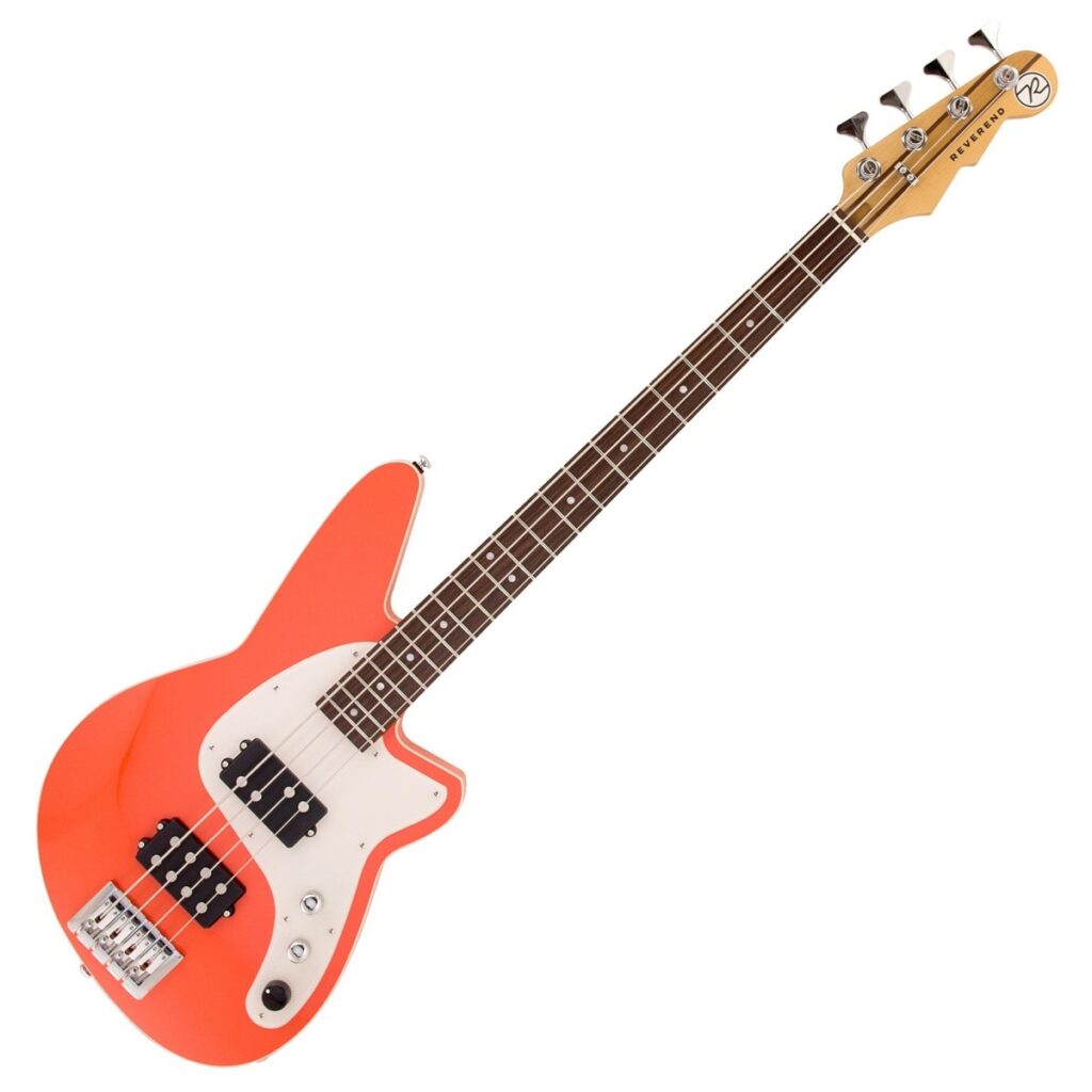 Reverend Guitars Mercalli Bass Feisty Red
