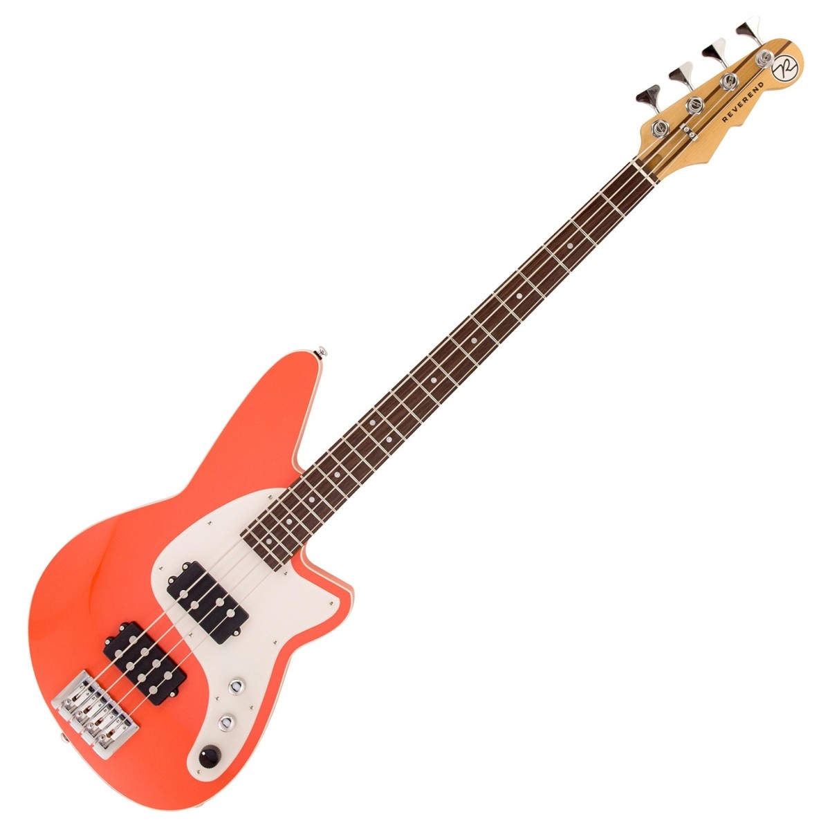 Reverend Guitars Mercalli Bass Feisty Red