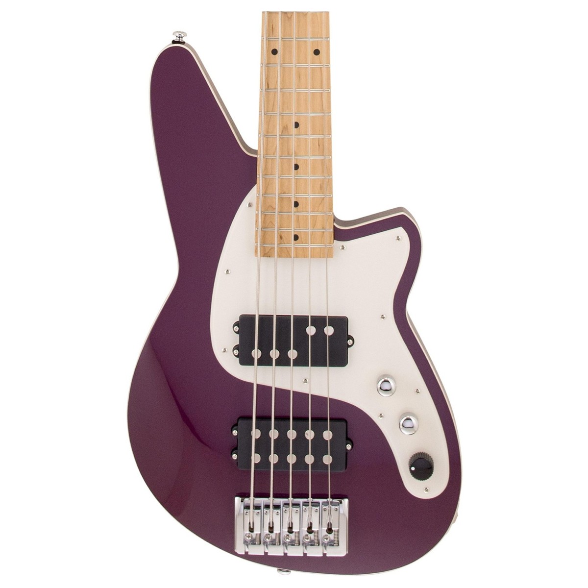 Reverend Guitars Mercalli 5 Bass Purple Punch