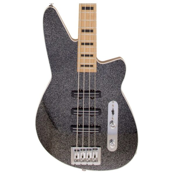 Reverend Guitars Triad Bass Black Sparkle