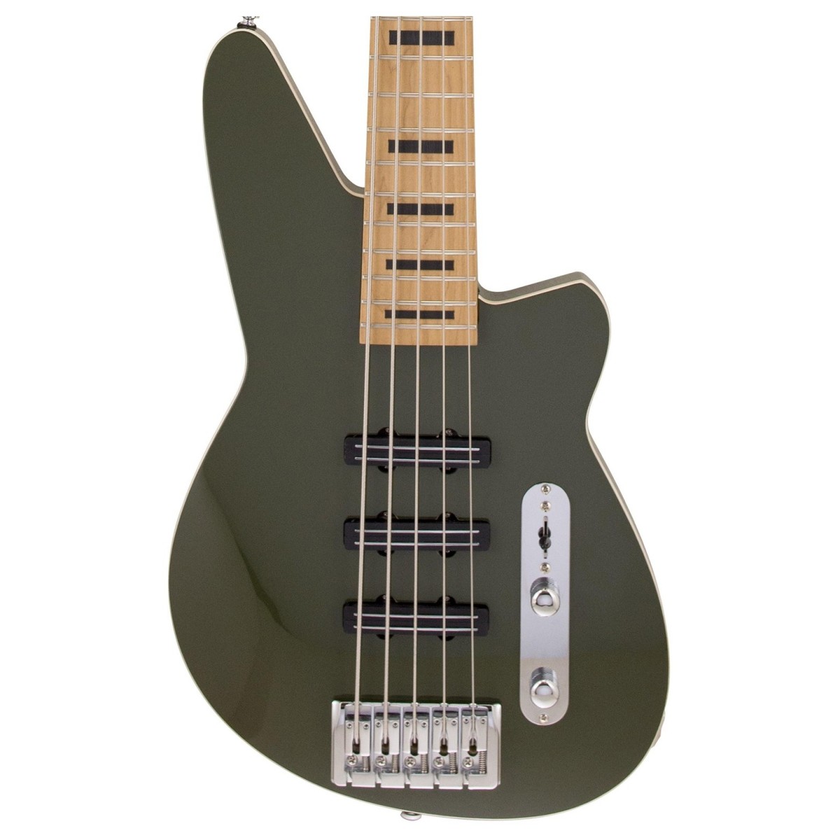 Reverend Guitars Triad 5 Bass Army Green