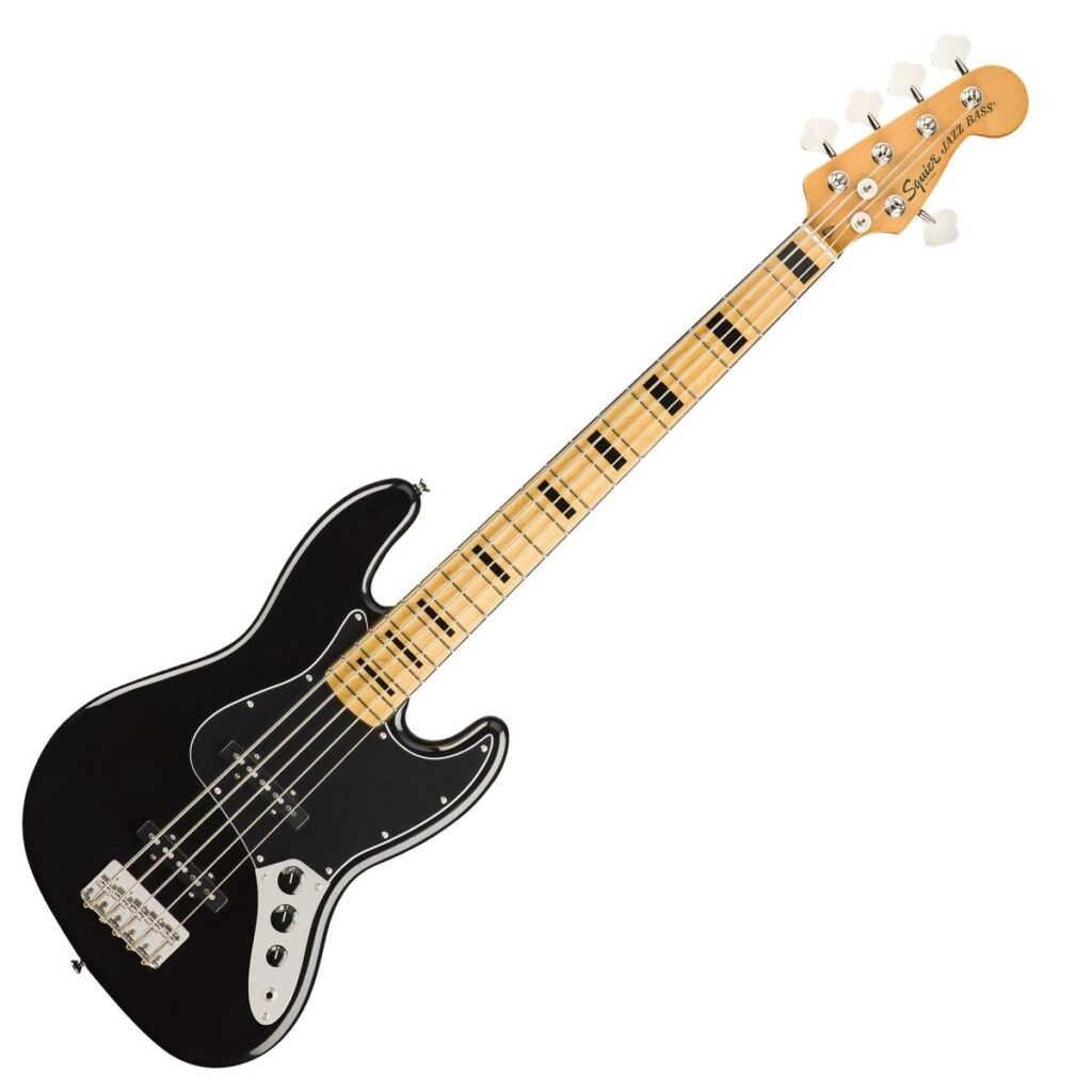 Squier Classic Vibe 70s 5-String Jazz Bass Black