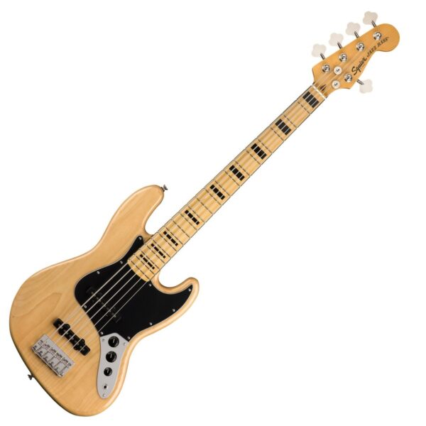 Squier Classic Vibe 70s 5-String Jazz Bass Natural