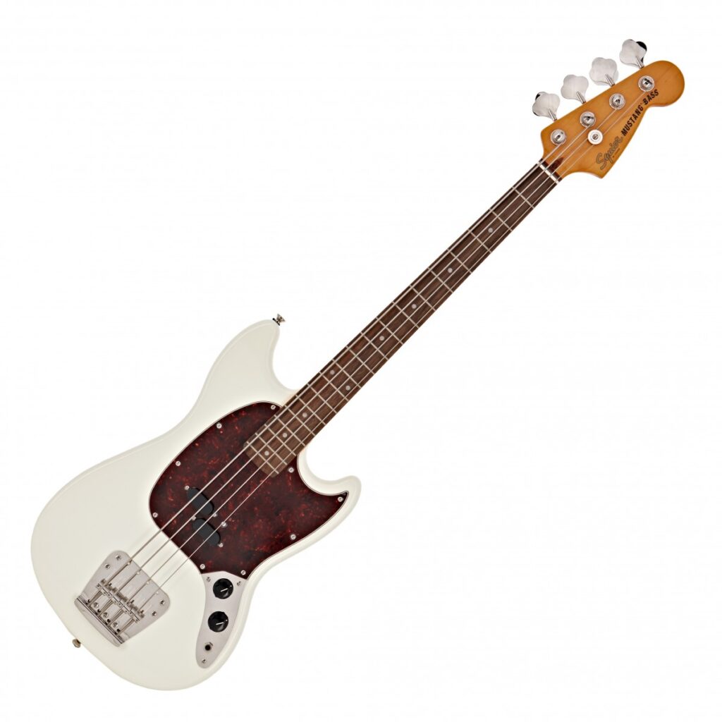 Squier Classic Vibe 60s Mustang Bass Olympic White
