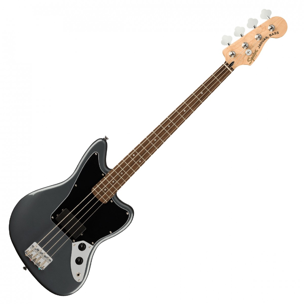 Squier Affinity Jaguar Bass H Charcoal Frost Metallic