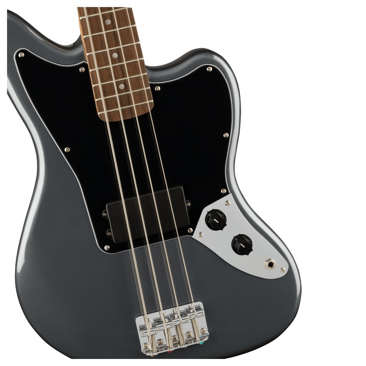 Squier Affinity Jaguar Bass H Charcoal Frost Metallic
