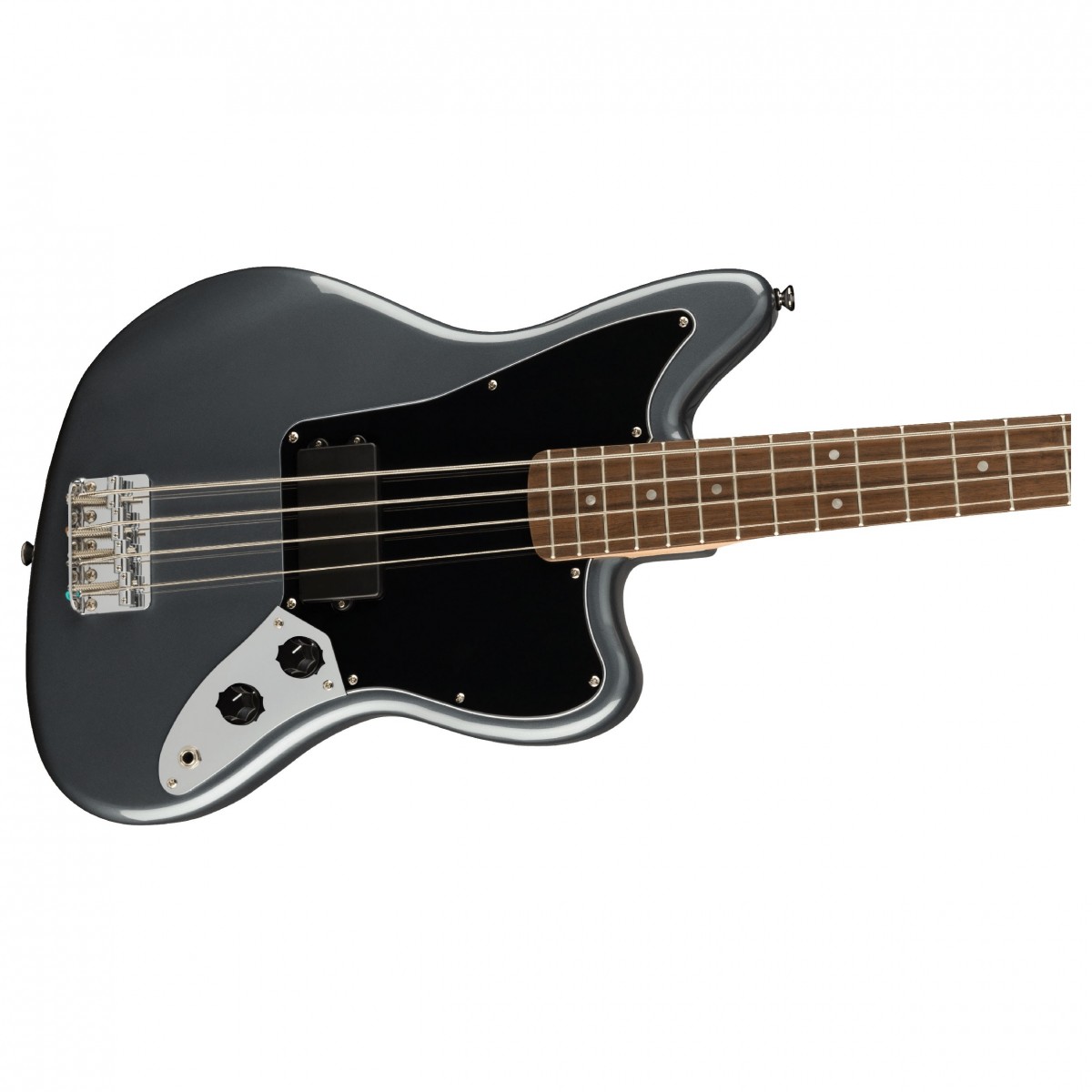 Squier Affinity Jaguar Bass H Charcoal Frost Metallic