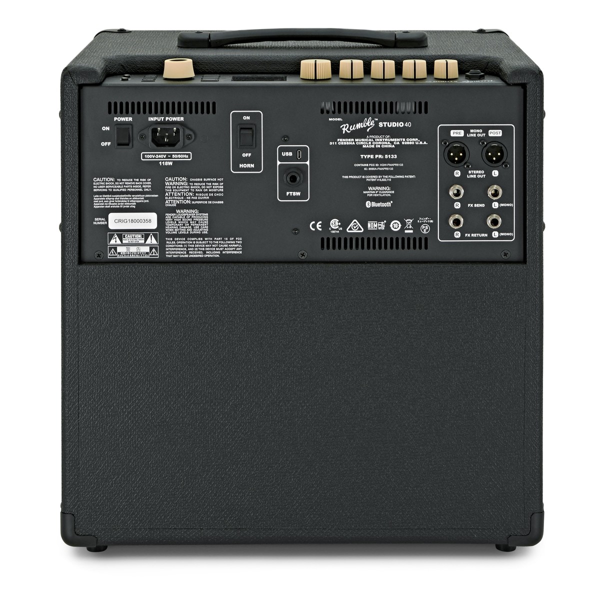 Fender Rumble Studio 40 Bass Combo