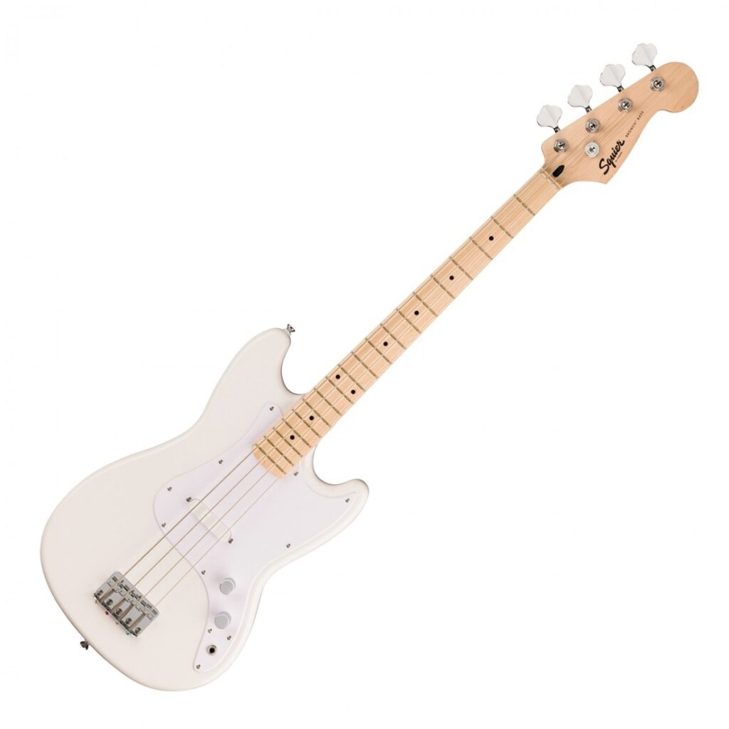 Squier Sonic Bronco Bass Arctic White
