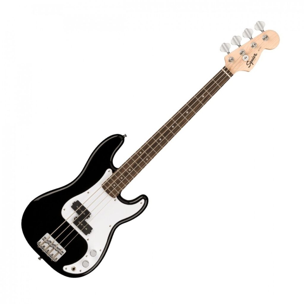 Squier Mini Precision Bass Black & Eden Orbiter 8 Bass Combo Amp