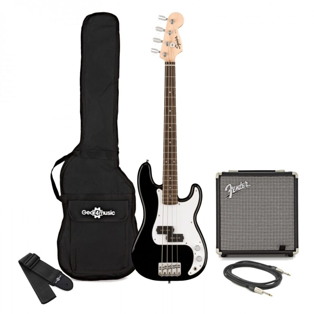 Squier Mini Precision Bass and Fender Amp Pack Build Your Own Bundle