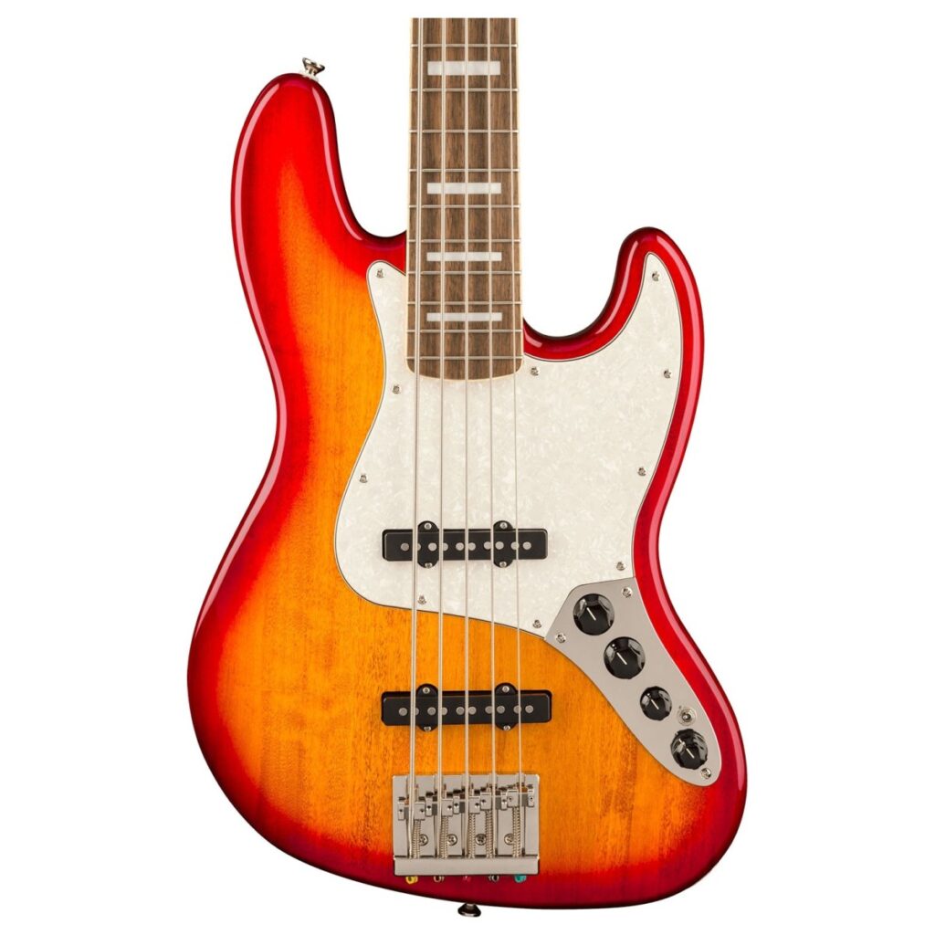 Squier Classic Vibe Active 70s Jazz Bass V Sienna Sunburst