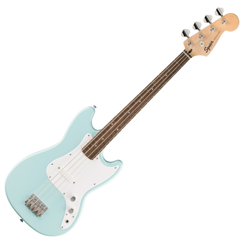 Squier Sonic Bronco Bass Daphne Blue