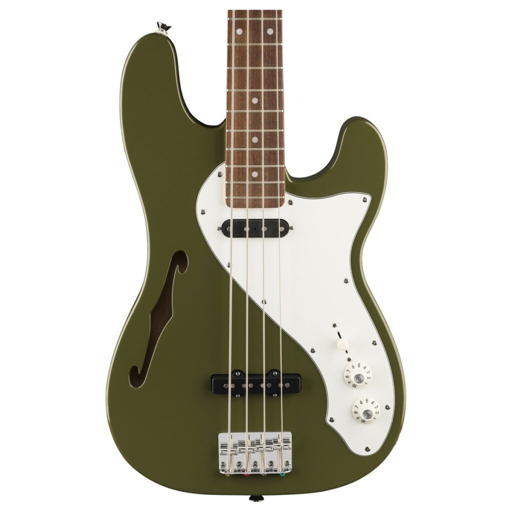 Squier Paranormal Precision Bass Thinline SJ Olive