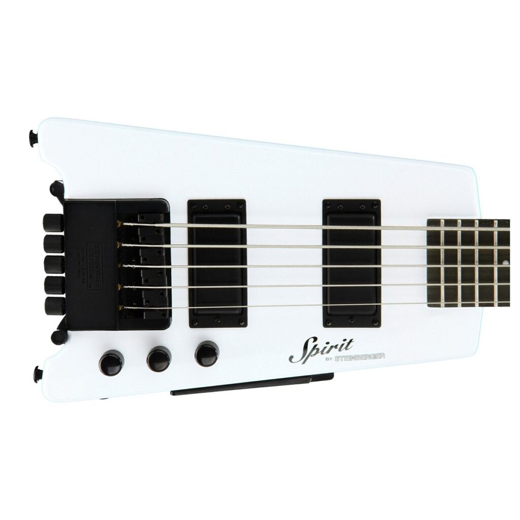 Steinberger Spirit XT-25 5-String Bass White
