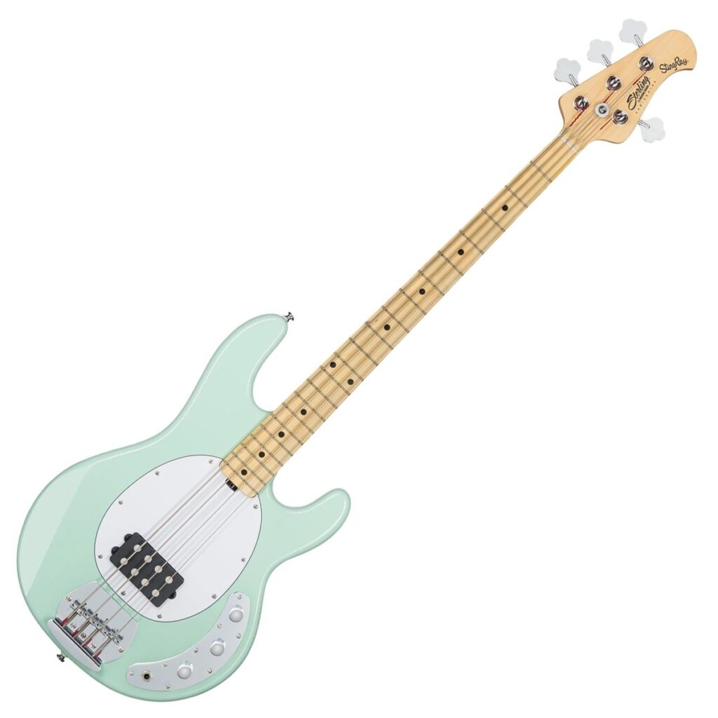 Sterling Stingray Ray4 Bass Mint Green
