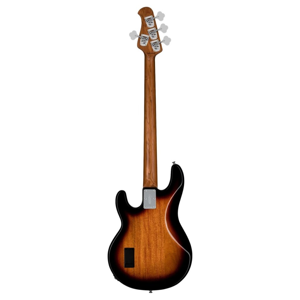 Sterling Stingray RAY34 Spalted Maple Top 3-Tone Sunburst