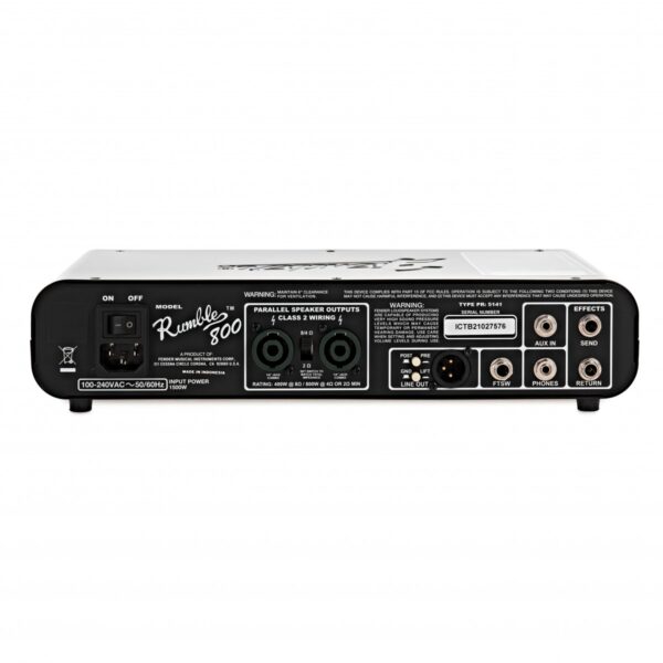Fender Rumble 800HD Bass Head