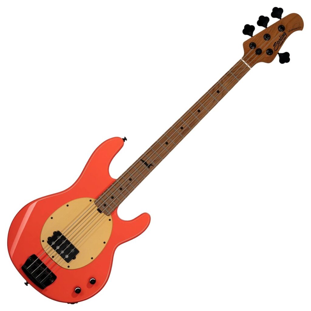 Sterling Pete Wentz Signature Bass Fiesta Red