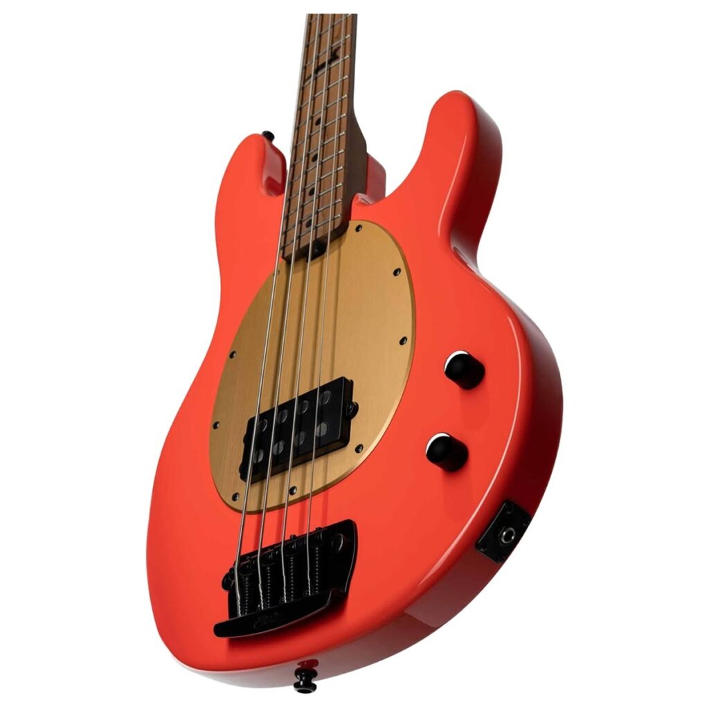 Sterling Pete Wentz Signature Bass Fiesta Red