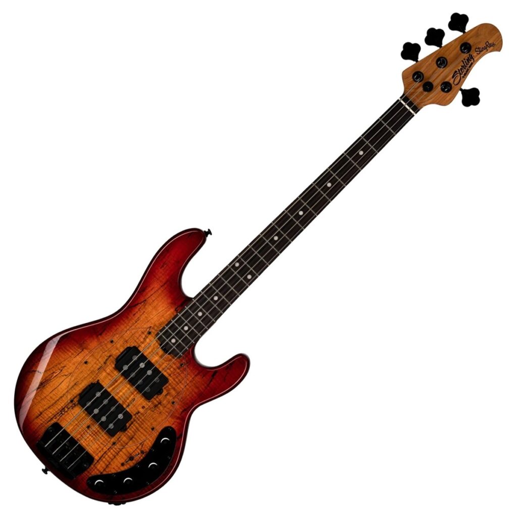Sterling StingRay RAY34 Bass Blood Orange Burst