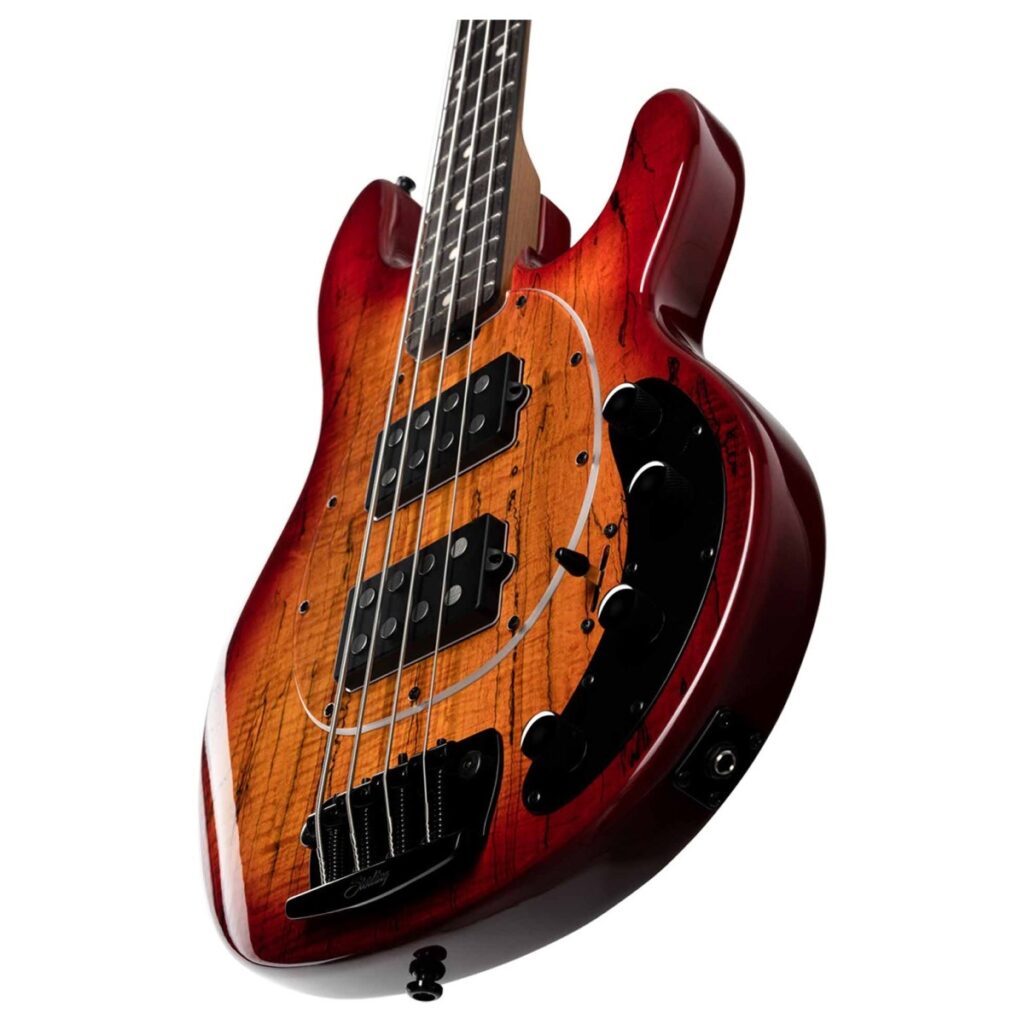 Sterling StingRay RAY34 Bass Blood Orange Burst