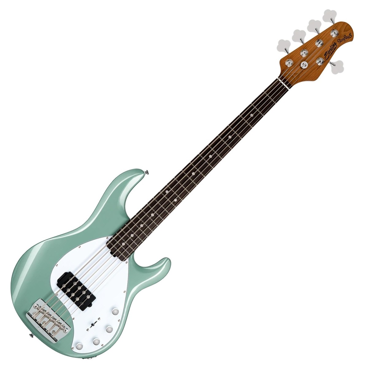Sterling StingRay RAY35 Bass Dorado Green