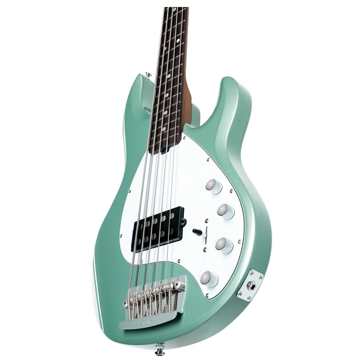 Sterling StingRay RAY35 Bass Dorado Green