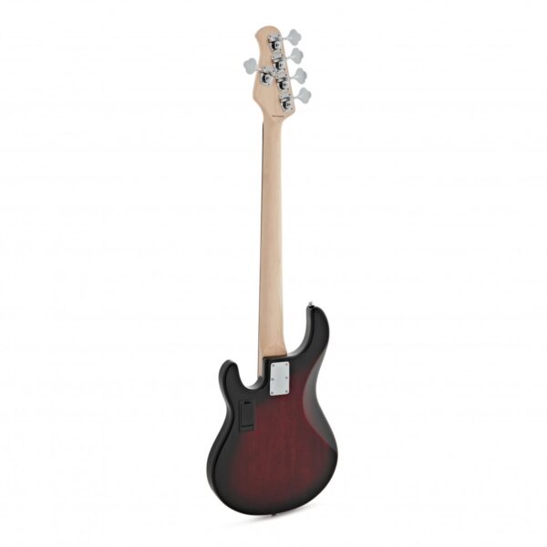 Sterling Stingray Ray5 Bass HH RW Ruby Red Burst