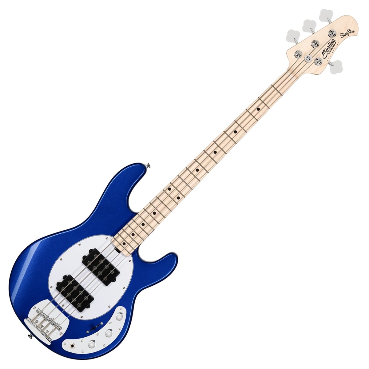 Sterling Stingray Ray4 Bass HH Cobra Blue