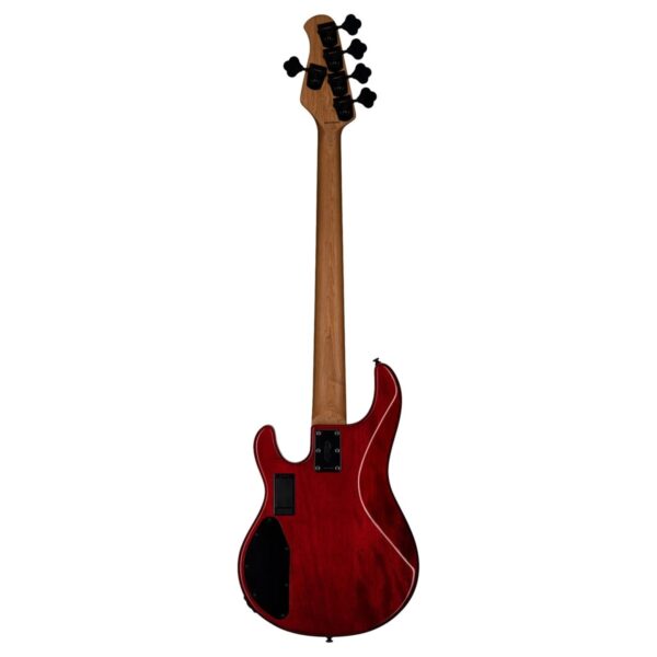 Sterling StingRay 5 HH RAY35HH Spalted Maple Blood Orange Burst