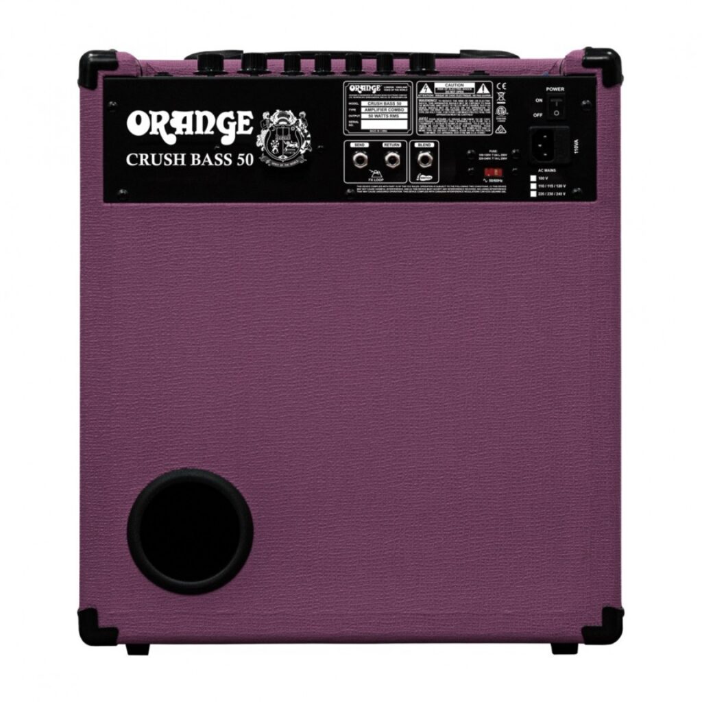 Orange Crush Bass 50 Glenn Hughes Limited Edition