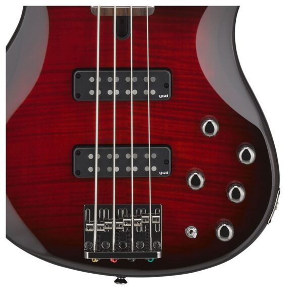 Yamaha TRBX604FM Bass Dark Red Burst