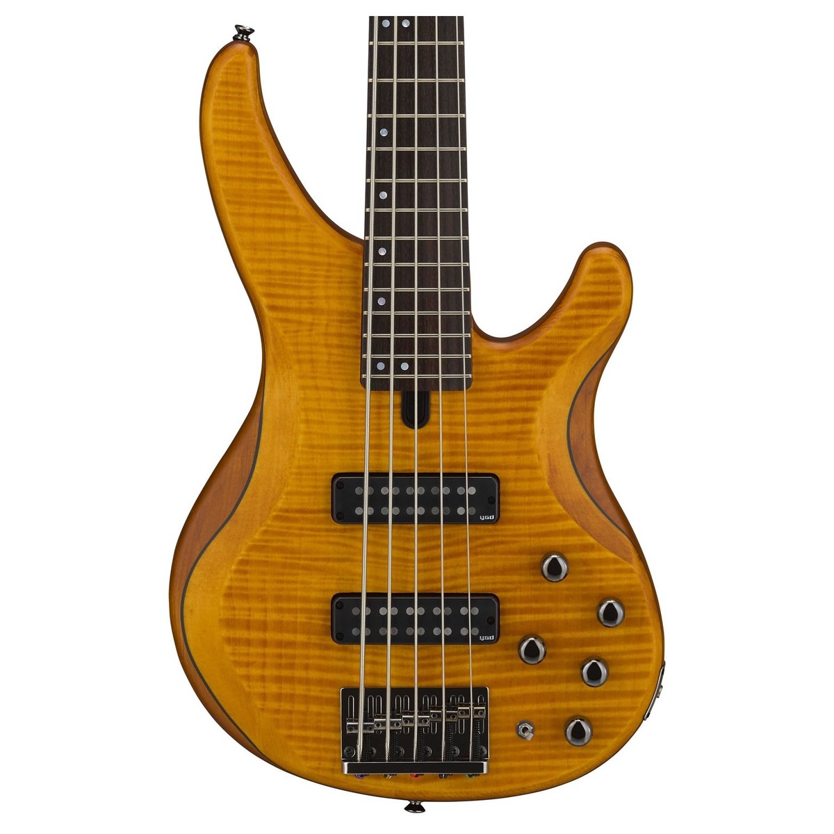 Yamaha TRBX605FM 5-String Bass Matte Amber