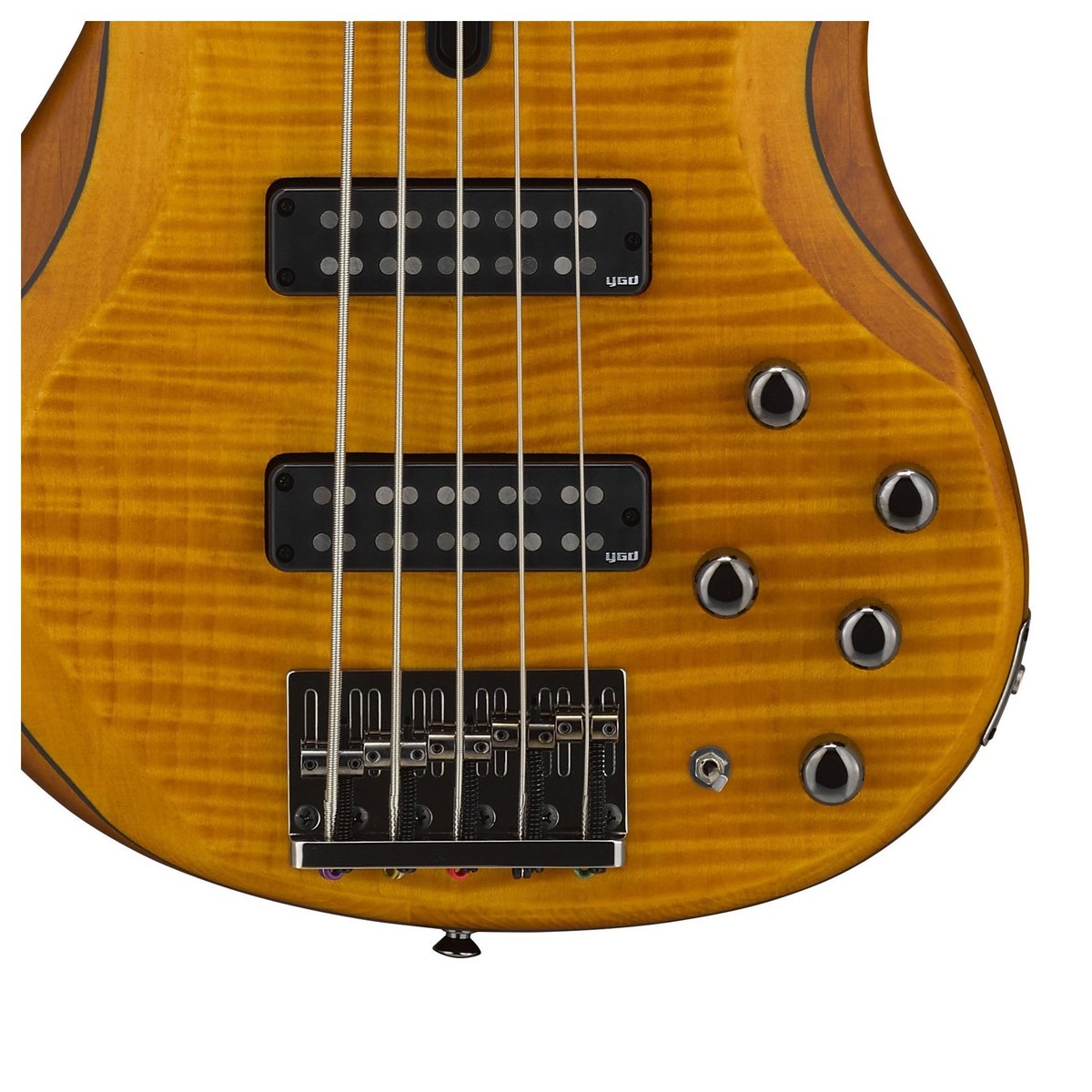 Yamaha TRBX605FM 5-String Bass Matte Amber
