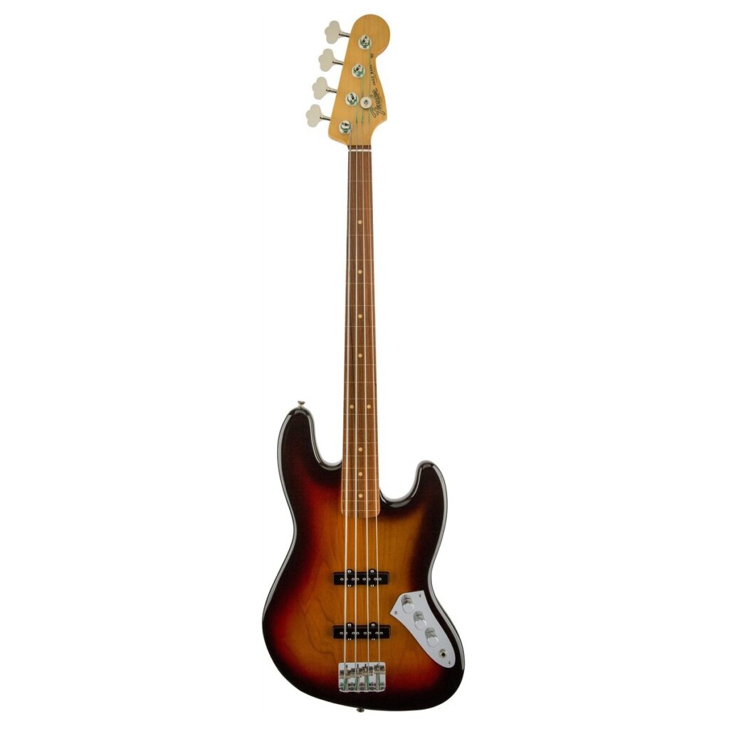 Fender Jaco Pastorius Fretless Jazz Bass PF 3-Color Sunburst